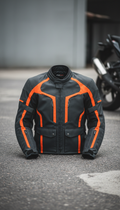 Armored Canvas Riding Jacket