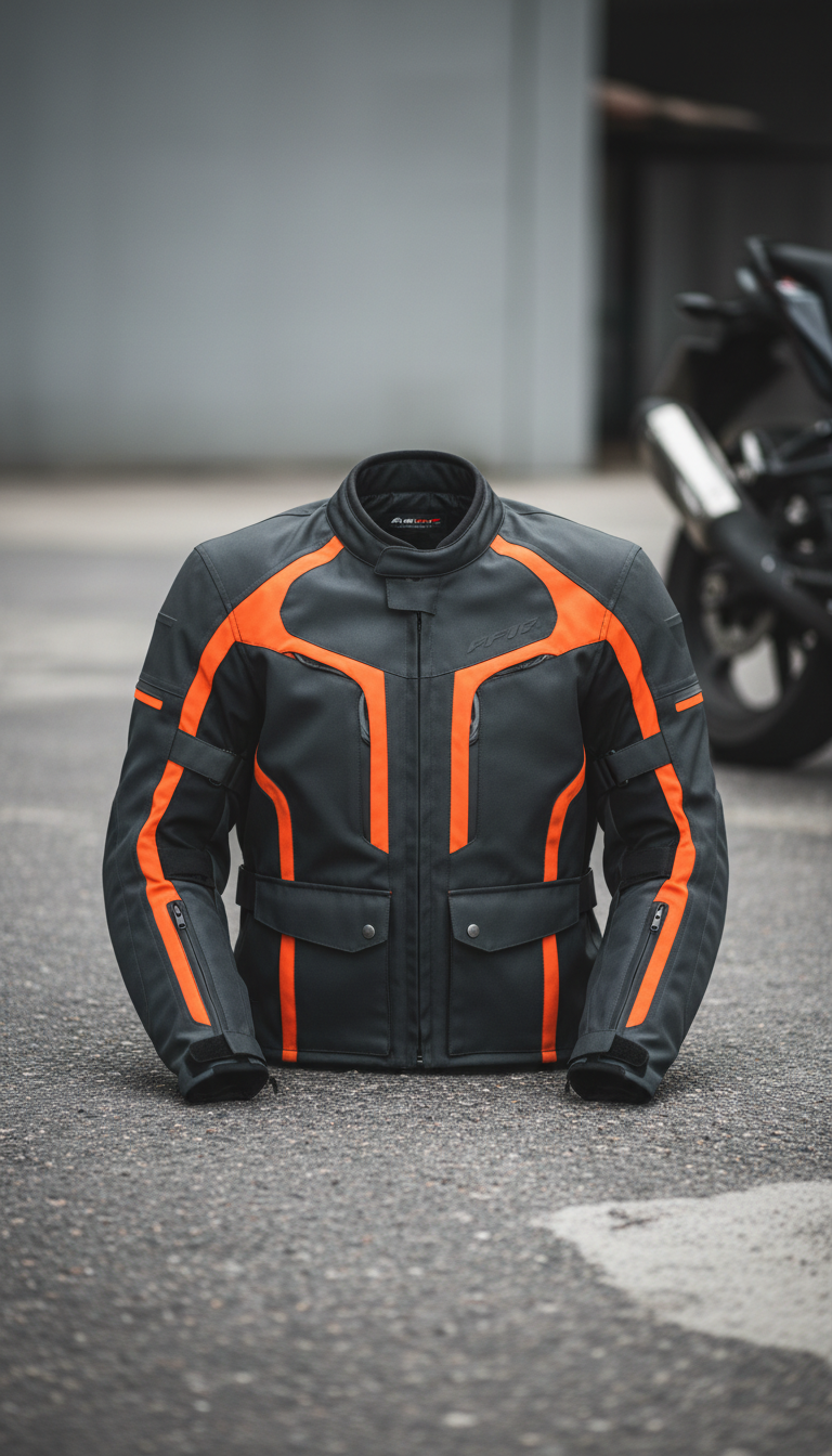 Armored Canvas Riding Jacket