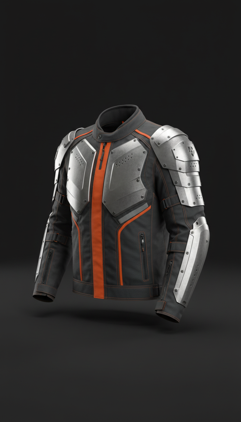 Kevlar Reinforced Riding Jacket