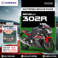 Sintered Brake Pads For Benelli 302R 2018-2020 - Rear - CB896 - 1 Set - CRANK1