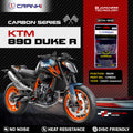 Carbon Brake Pads For KTM 890 Duke R 2023 Onwards - Rear - CFB312 - 1 Set - CRANK1