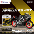Ceramic Brake Pads For Aprilia RS 457 Rear CRM359 1 Set CRANK1