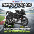 Oil Filter For BMW F 750 GS 2017-2024 - CPO160 - CRANK1
