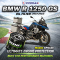 Oil Filter For BMW R 1250 GS 2019-2023 - CPO160 - CRANK1