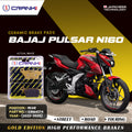 Ceramic Brake Pads For Bajaj Pulsar N160 2022 2025 Rear CRM4174 1 Set CRANK1