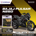 Ceramic Brake Pads For Bajaj Pulsar N250 2021 2025 Rear CRM4174 1 Set CRANK1