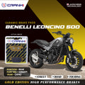 Ceramic Brake Pads For Benelli Leoncino 500 2016 Rear CRM371 1 Set CRANK1