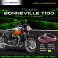 Fork Dust Seals Pair For Triumph Bonneville T100 2008-2015 - CPD57-107 - CRANK1