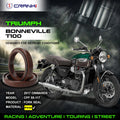 Fork Oil Seals Pair For Triumph Bonneville T100 2017 Onwards - CPF55-117 - CRANK1
