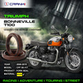 Fork Oil Seals Pair For Triumph Bonneville T100 2008-2015 - CPF55-117 - CRANK1