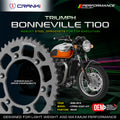Sprocket For Triumph Bonneville T100 2008-2015 - Rear - CPR50-32207-43T - CRANK1