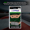 Sintered Brake Pads For Triumph Thruxton 865 2014-2016 - Front - CB241 - 2 Sets Required - CRANK1