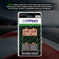 Sintered Brake Pads For Triumph Speed Triple 2011-2016 - Front - CB406 4 - 2 Sets - CRANK1