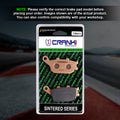 Sintered Brake Pads For Suzuki Bandit 2007-2015 - Rear - CB471 - 1 Set - CRANK1