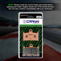 Sintered Brake Pads For Triumph Tiger Explorer 1200 2012-2015 - Front - CB632 - 2 Sets - CRANK1