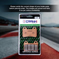 Sintered Brake Pads For Benelli TNT 899 2007-2015 - Front - CB706 - 2 Sets - CRANK1
