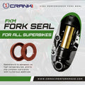 Fork Oil Seals Pair For Yamaha WR 250 2015-2019 - CPF55-132 - CRANK1