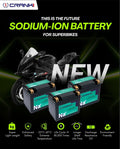 Battery For Benelli TNT 600i 2010-2025 - CRX10S - Sodium-Ion - Factory Activated - CRANK1