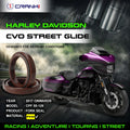 Fork Oil Seals Pair For Harley Davidson CVO Street Glide 2017 Onwards - CPF55-129 - CRANK1