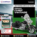 Sintered Brake Pads For Indian Chief Vintage 2014 Onwards - Front - CB691 - 1 Set - CRANK1