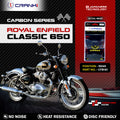 Carbon Brake Pads For Royal Enfield Classic 650 - Rear - CFB181 - 1 Set - CRANK1