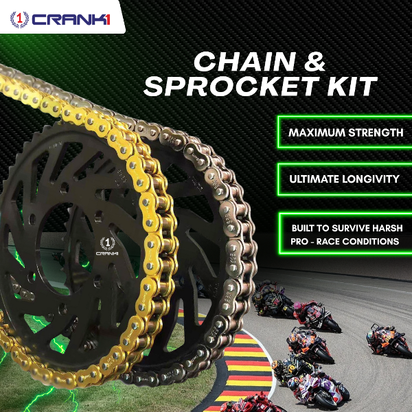 Chain And Sprocket Kit For Ducati Scrambler 800 2015-2018 - CRANK1