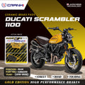 Ceramic Brake Pads For Ducati Scrambler 1100 2018 2025 Rear CRM359 1 Set CRANK1