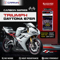 Carbon Brake Pads For Triumph Daytona 675R 2011-2017 - Front - CFB744 - 2 Sets - CRANK1