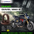 Fork Oil Seals Pair For Ducati Diavel 1260 S 2019-2021 - CPF55-158 - CRANK1