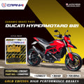 Ceramic Brake Pads For Ducati Hypermotard 821 Front CRM0709 2 Sets CRANK1