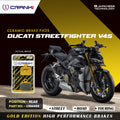 Ceramic Brake Pads For Ducati Streetfighter V4S Rear CRM469 1 Set CRANK1