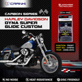 Carbon Brake Pads For Harley Davidson Dyna Super Glide Custom 2008-2014 - Front - CFB754 - 1 Set - CRANK1