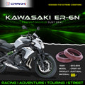 Fork Dust Seals Pair For Kawasaki ER-6n 2012-2016 - CPD57-107 - CRANK1