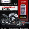 Carbon Brake Pads For Kawasaki ER-6n 2012-2016 - Rear - CFB291 - 1 Set - CRANK1
