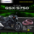 Fork Dust Seals Pair For Suzuki GSX-S750 2017 Onwards - CPD57-107 - CRANK1