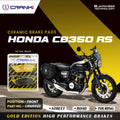 Ceramic Brake Pads For Honda CB350 RS Front CRM651 2 1 Set CRANK1