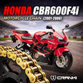 Chain For Honda CBR600F4i 2001-2006 - 525 Pitch x 112 Links Gold ZVMX - CRANK1