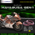 Fork Dust Seals Pair For SUZUKI Hayabusa GEN-1 1999-2007 - CPD57-102 - CRANK1