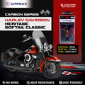 Carbon Brake Pads For Harley Davidson Heritage Softail Classic 2015-2017 - Rear - CFB854 - 1 Set - CRANK1