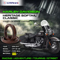 Fork Oil Seals Pair For Harley Davidson Heritage Softail Classic 2004-2017 - CPF55-129 - CRANK1