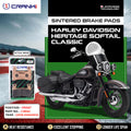 Sintered Brake Pads For Harley Davidson Heritage Softail Classic 2018 Onwards - Front - CB692 - 1 Set - CRANK1