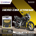 Ceramic Brake Pads For Hero CBZ Xtreme Rear CRM281 1 Set CRANK1