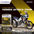 Ceramic Brake Pads For Honda Africa Twin 2016 2019 Rear CRM361 1 Set CRANK1