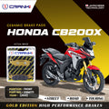 Ceramic Brake Pads For Honda CB200X 2021 Front CRM771 1 Set CRANK1