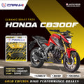 Ceramic Brake Pads For Honda CB300F 2024 Front CRM651 2 1 Set CRANK1