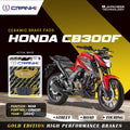 Ceramic Brake Pads For Honda CB300F 2024 Rear CRM281 1 Set CRANK1