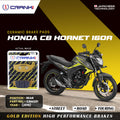 Ceramic Brake Pads For Honda CB Hornet 160R 2019 Rear CRM281 1 Set CRANK1