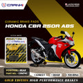Ceramic Brake Pads For Honda CBR 250R ABS Rear CRM741 1 Set CRANK1