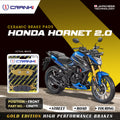Ceramic Brake Pads For Honda Hornet 2 0 Front CRM771 1 Set CRANK1