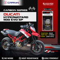 Carbon Brake Pads For Ducati Hypermotard 1100 EVO SP 2007-2012 - Rear - CFB662 - 1 Set - CRANK1